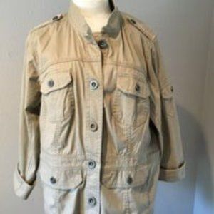 Sonoma Utility Jacket Size 1X!